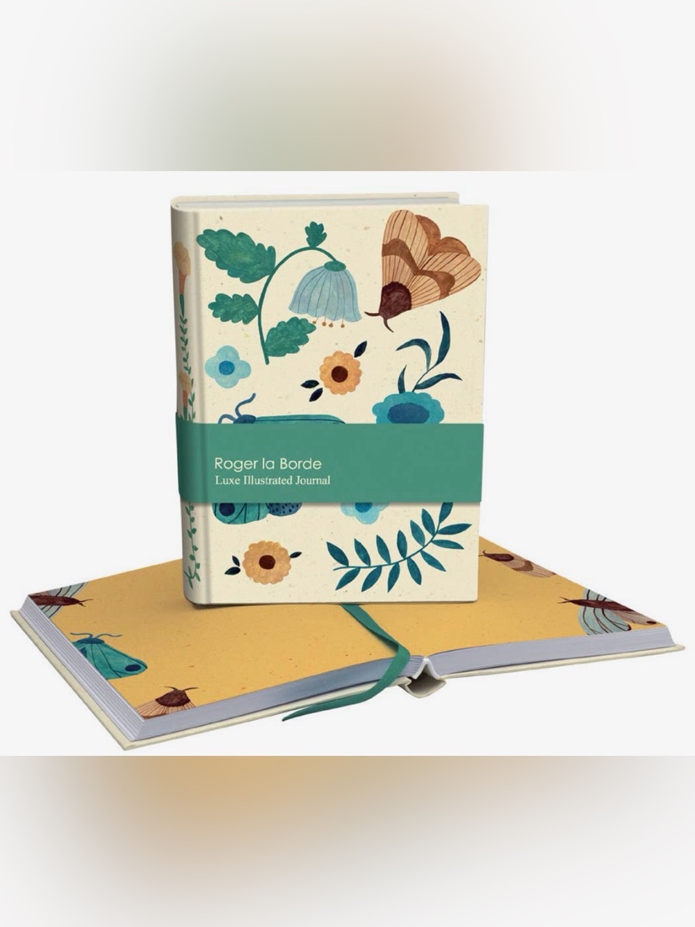 NEW Roger la Borde Luxe Illustrated Journal – Flutter and Bloom 272 color pages